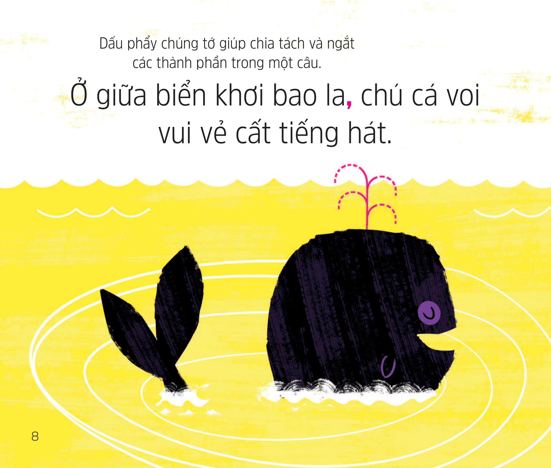 cuộc phiêu lưu của các dấu câu - dấu phẩy thích nghỉ ngơi - Ảnh 9