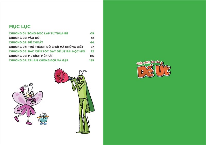cuộc phiêu lưu của dế út - phần mở đầu (tái bản 2023) - Ảnh 4