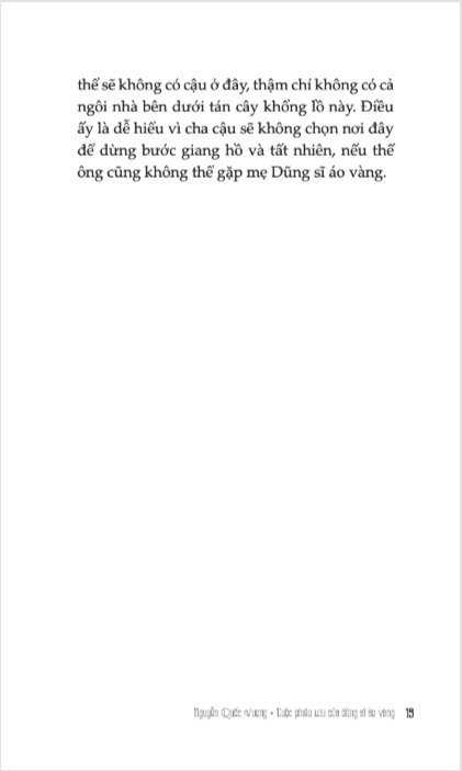 Cuộc Phiêu Lưu Của Dũng Sĩ Áo Vàng - Ảnh 11