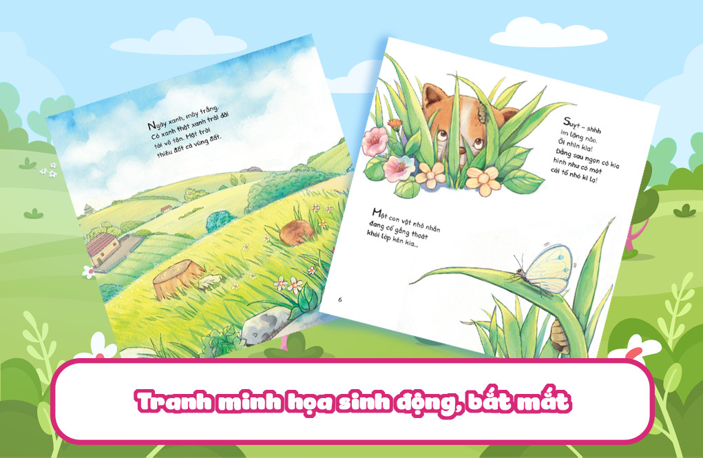 cuộc phiêu lưu của mèo tí hon - trên bãi cỏ - Ảnh 4