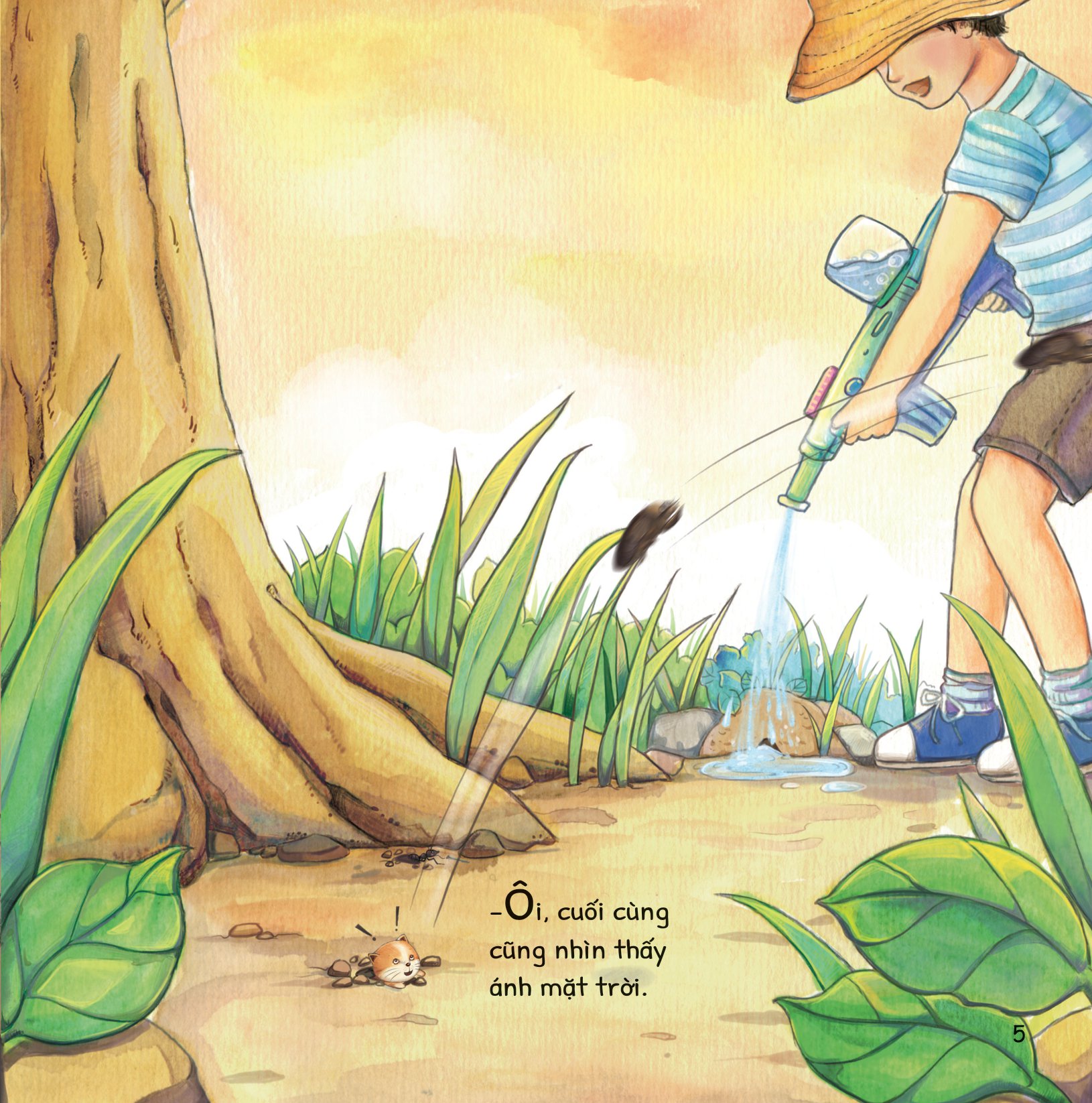 cuộc phiêu lưu của mèo tí hon - trong bụi cây - Ảnh 6