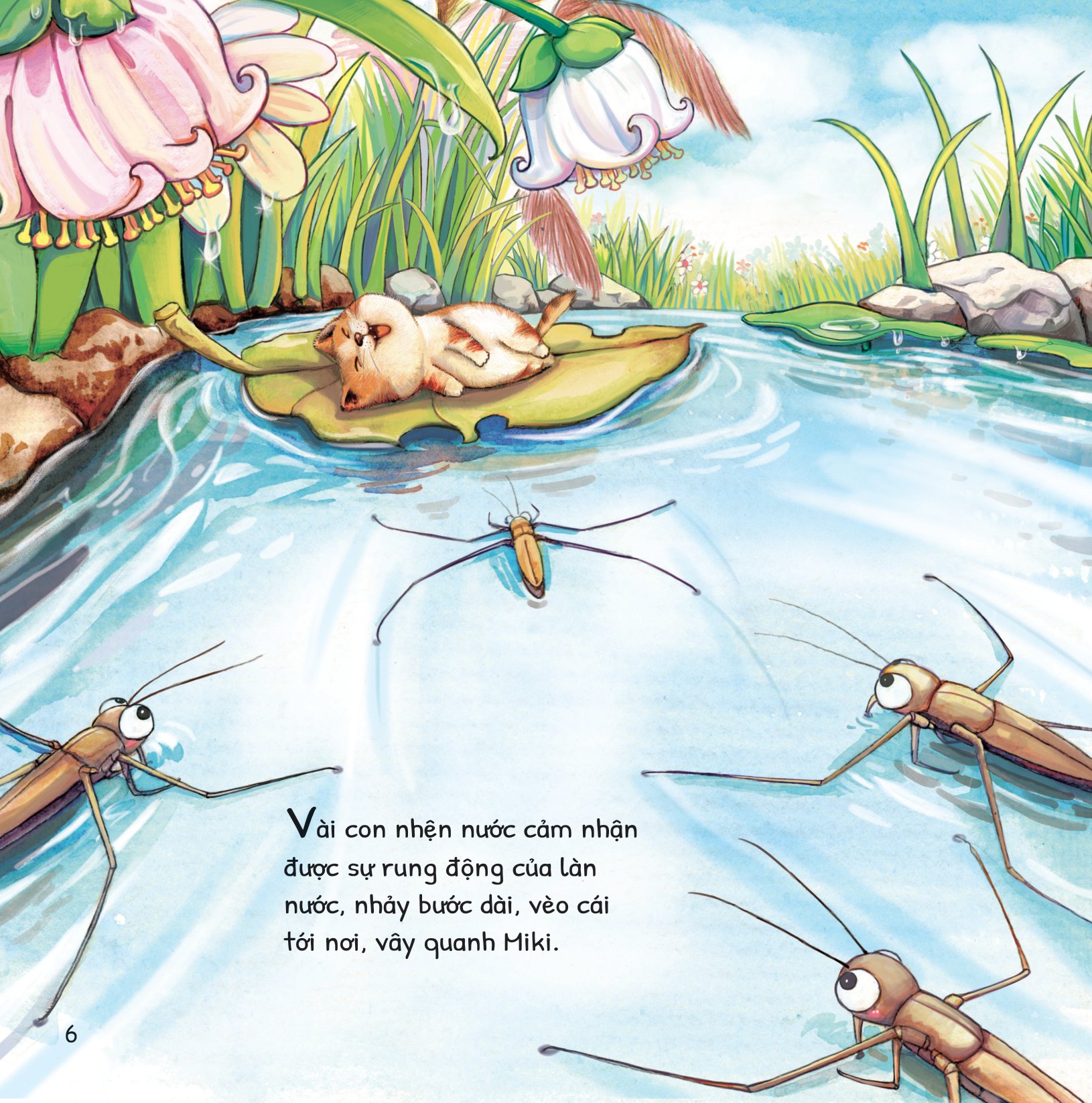 cuộc phiêu lưu của mèo tí hon - trong hồ nước - Ảnh 7