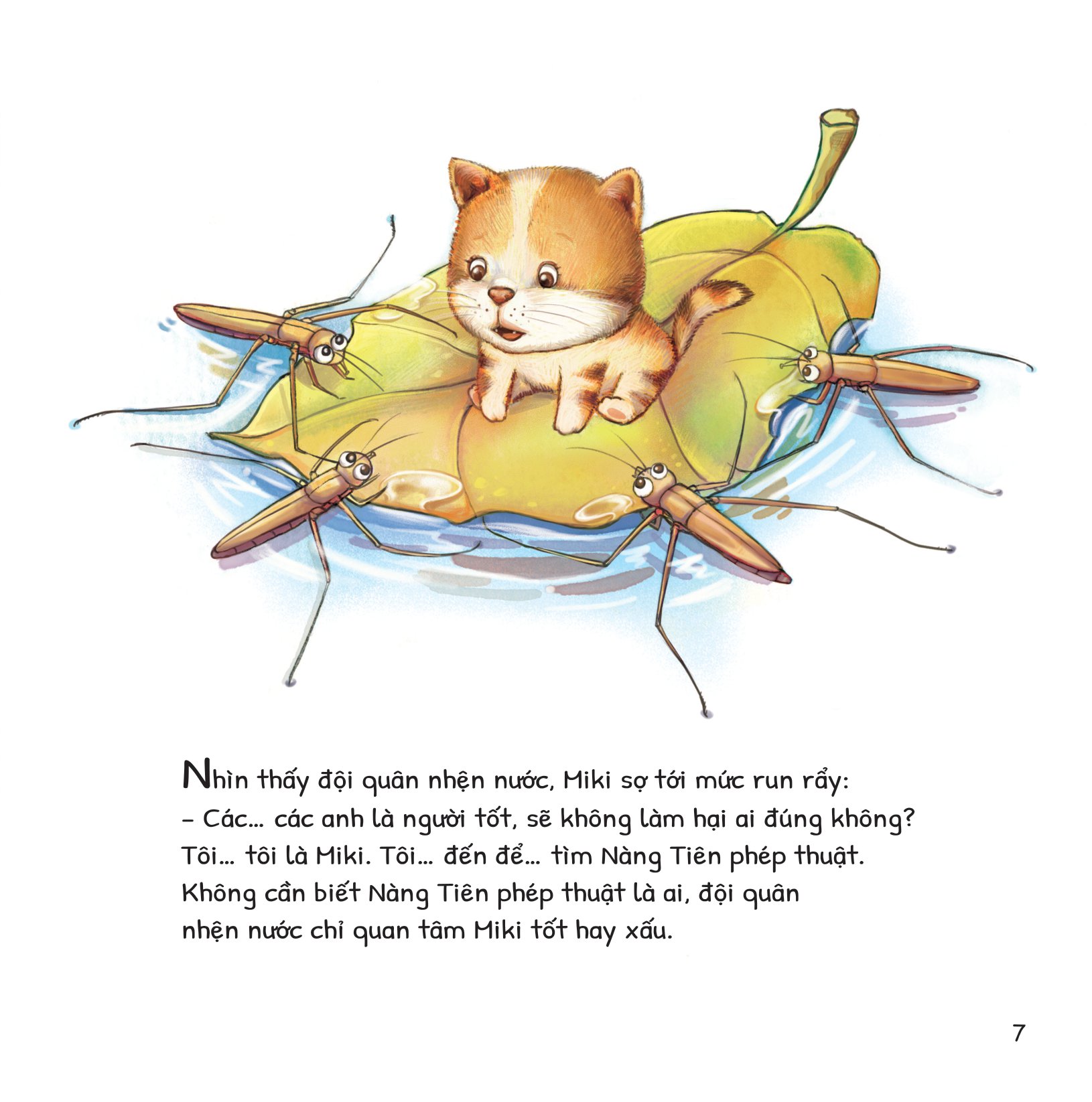 cuộc phiêu lưu của mèo tí hon - trong hồ nước - Ảnh 8