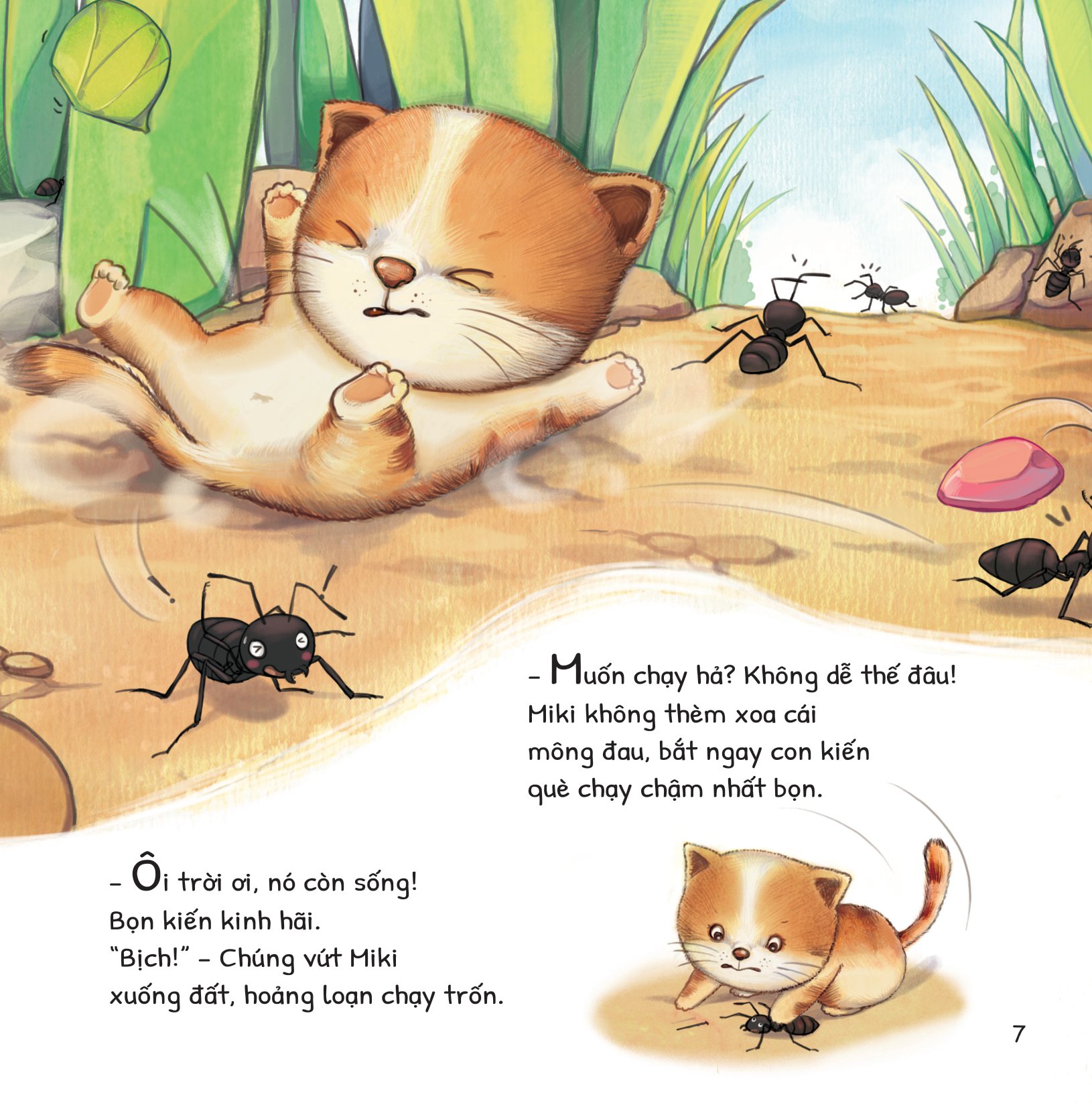 cuộc phiêu lưu của mèo tí hon - trong lòng đất - Ảnh 8