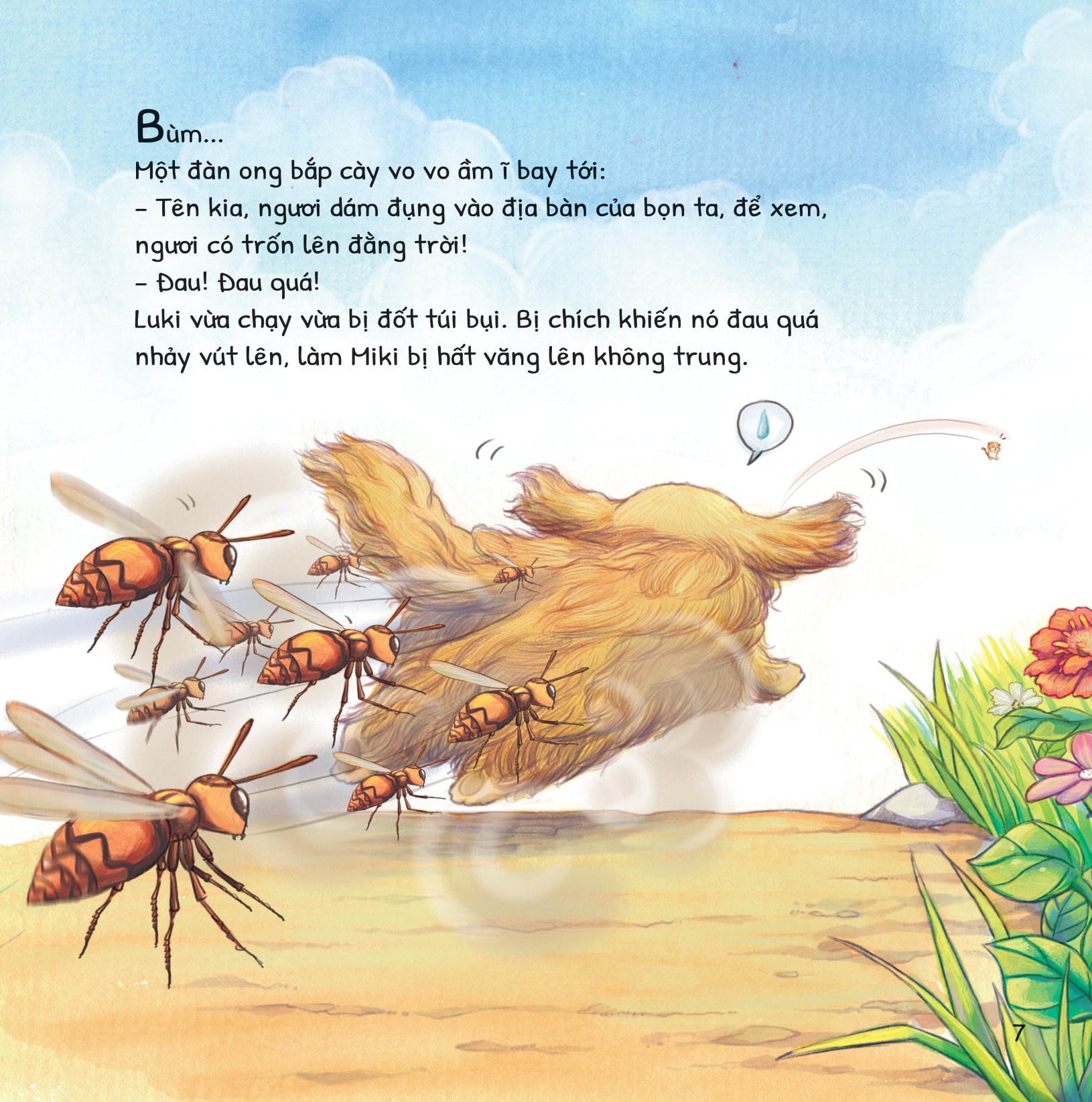 cuộc phiêu lưu của mèo tí hon - trong vườn - Ảnh 8