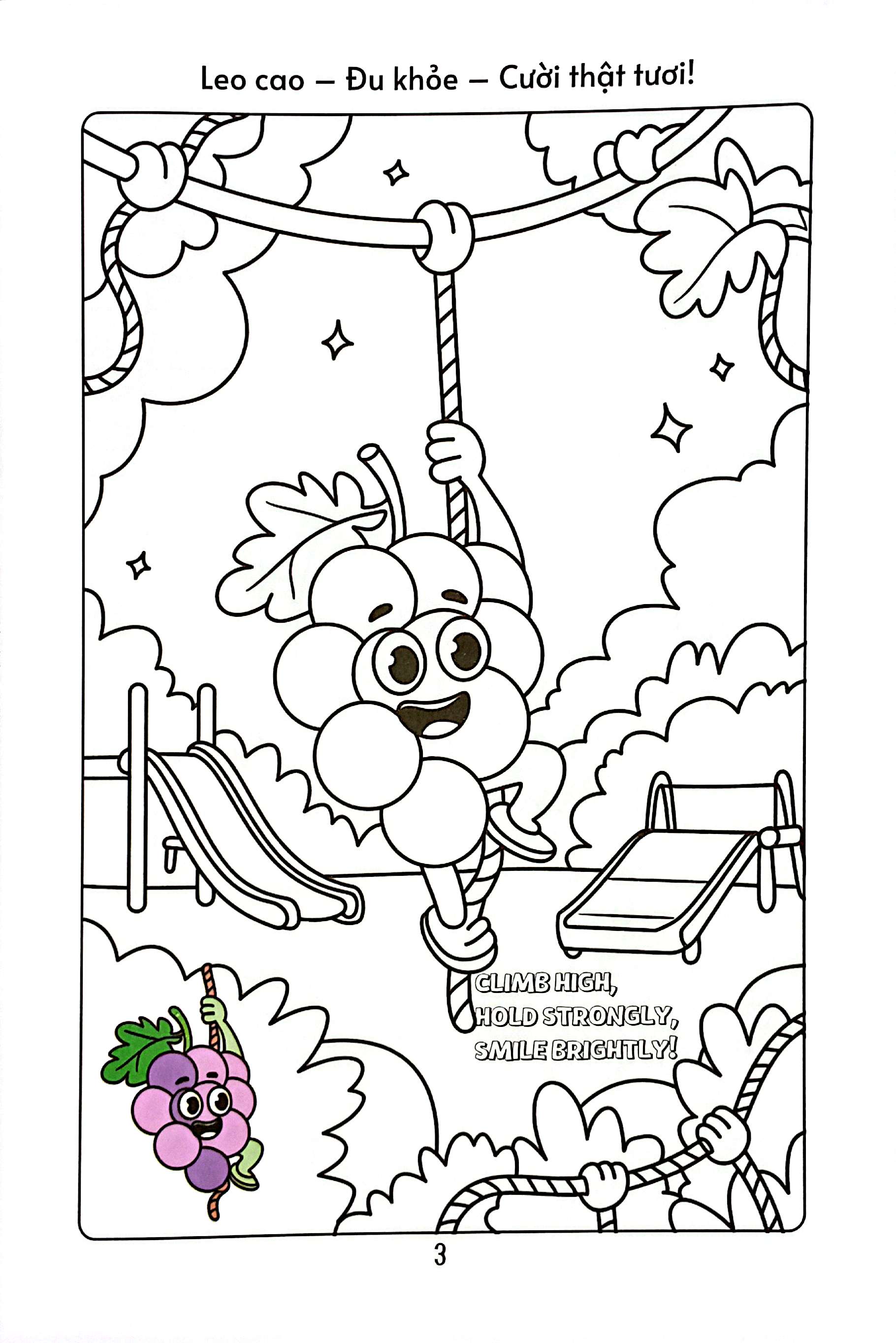 Cuoc Phieu Luu Cua Nhung Nguoi Ban Trai Cay - To Mau Sang Tao - Danh Cho Be 3 Tuoi - Ảnh 5