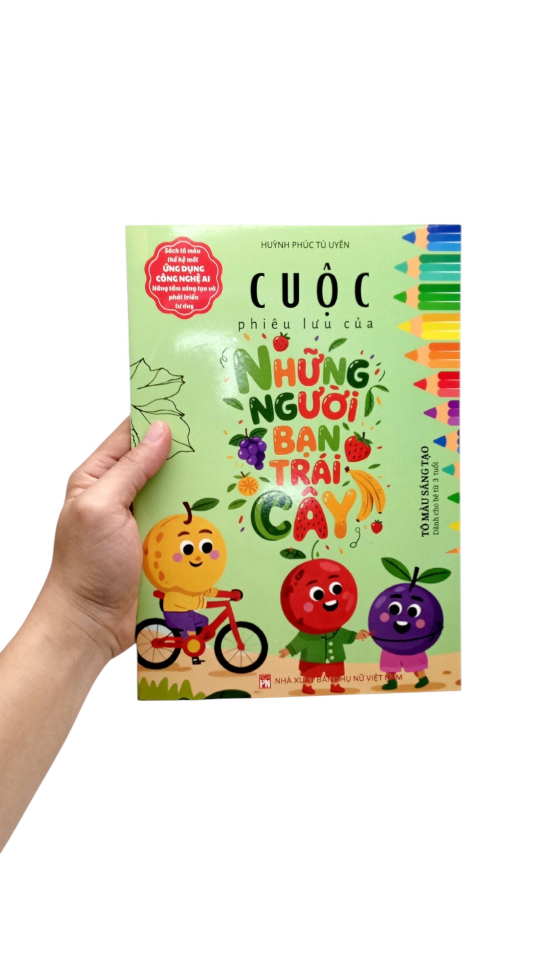 Cuoc Phieu Luu Cua Nhung Nguoi Ban Trai Cay - To Mau Sang Tao - Danh Cho Be 3 Tuoi - Ảnh 7