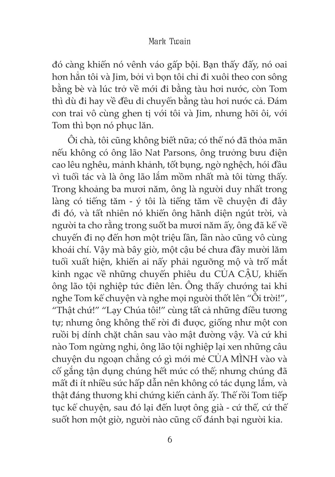 Cuộc Phiêu Lưu Ở Nước Ngoài Của Tom Sawyer - Ảnh 5