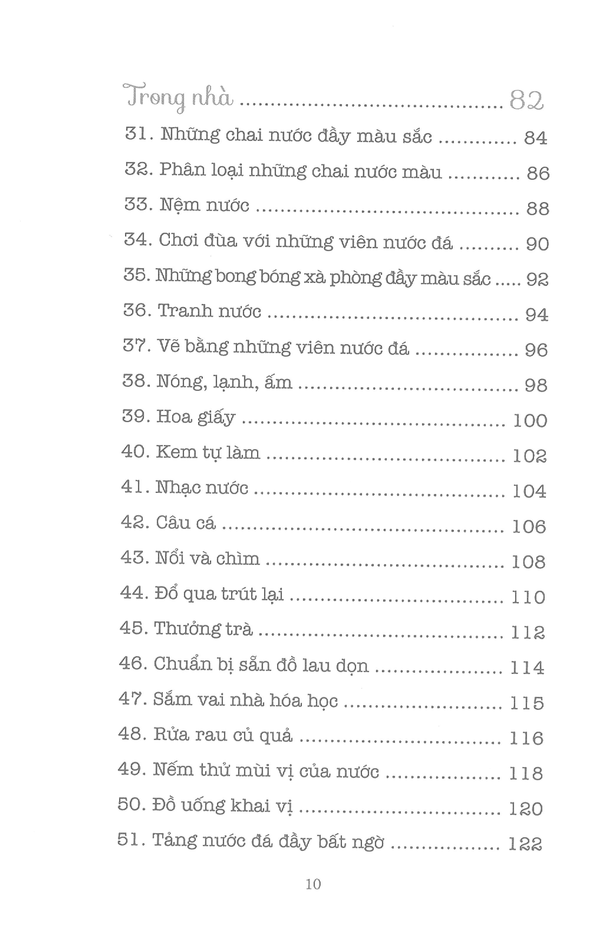 cuộc phiêu lưu với nước - 100 hoạt động với nước giúp con trải nghiệm và khám phá - Ảnh 8