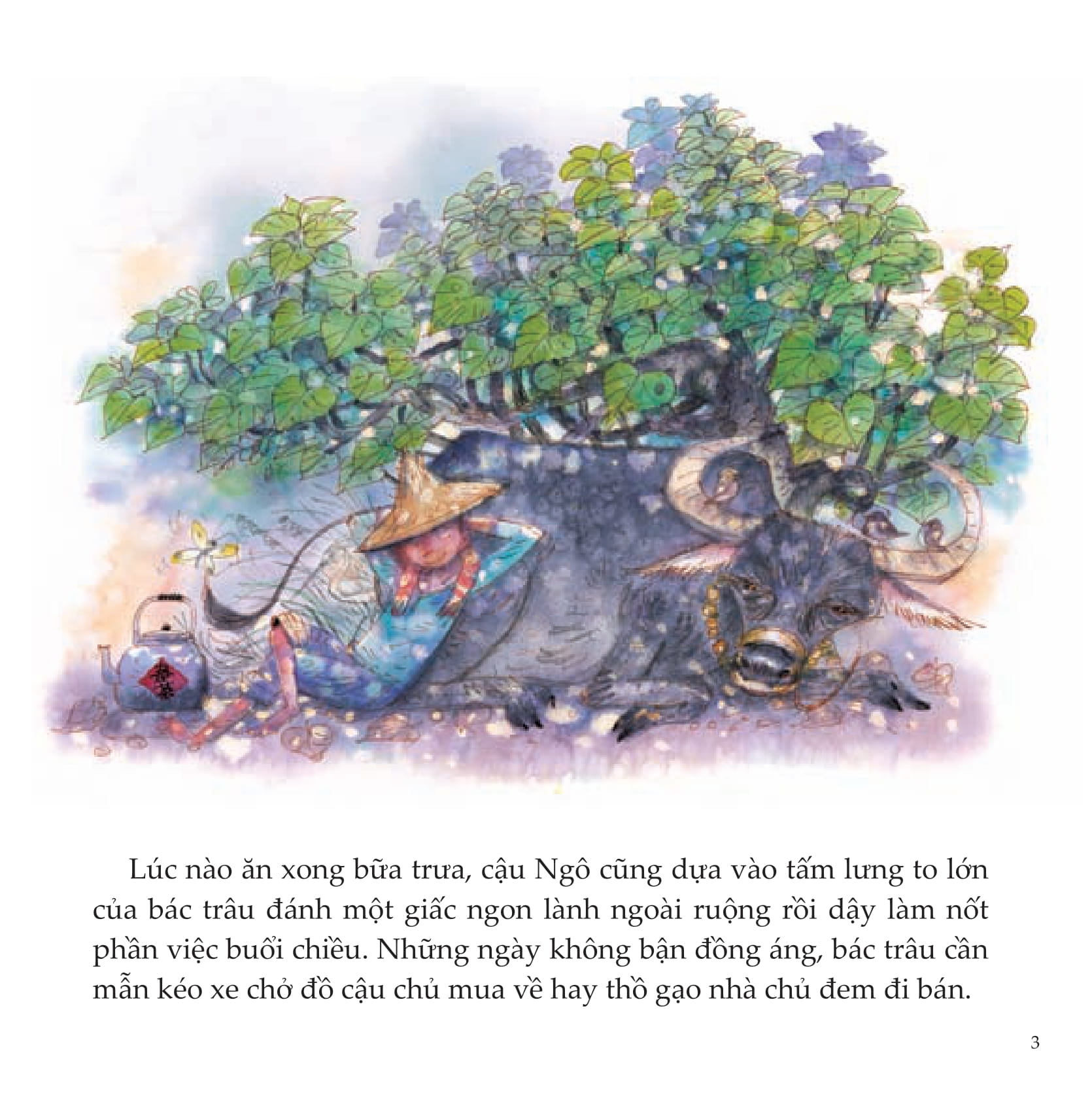 cuộc sống tươi đẹp - học cách cảm ơn - bác trâu già chuyển nhà - Ảnh 4
