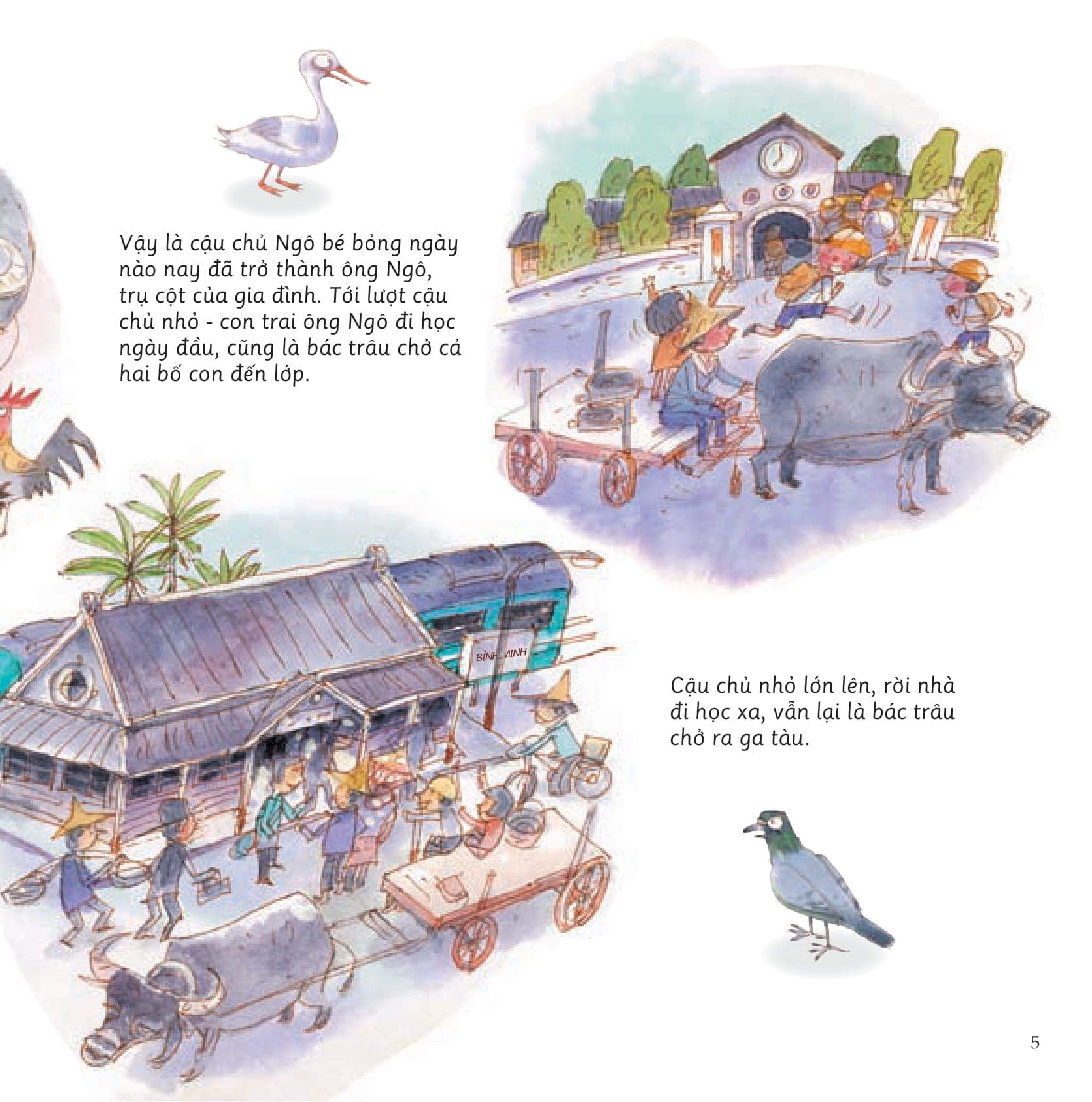 cuộc sống tươi đẹp - học cách cảm ơn - bác trâu già chuyển nhà - Ảnh 6