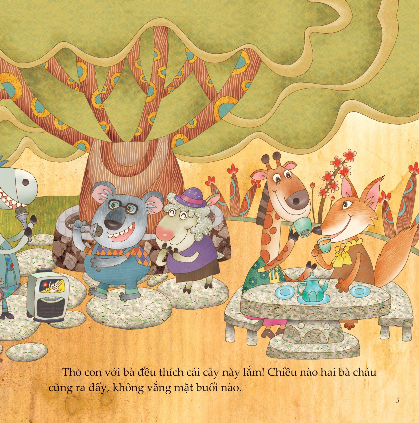 cuộc sống tươi đẹp - học cách hợp tác - cây kỉ niệm - Ảnh 4