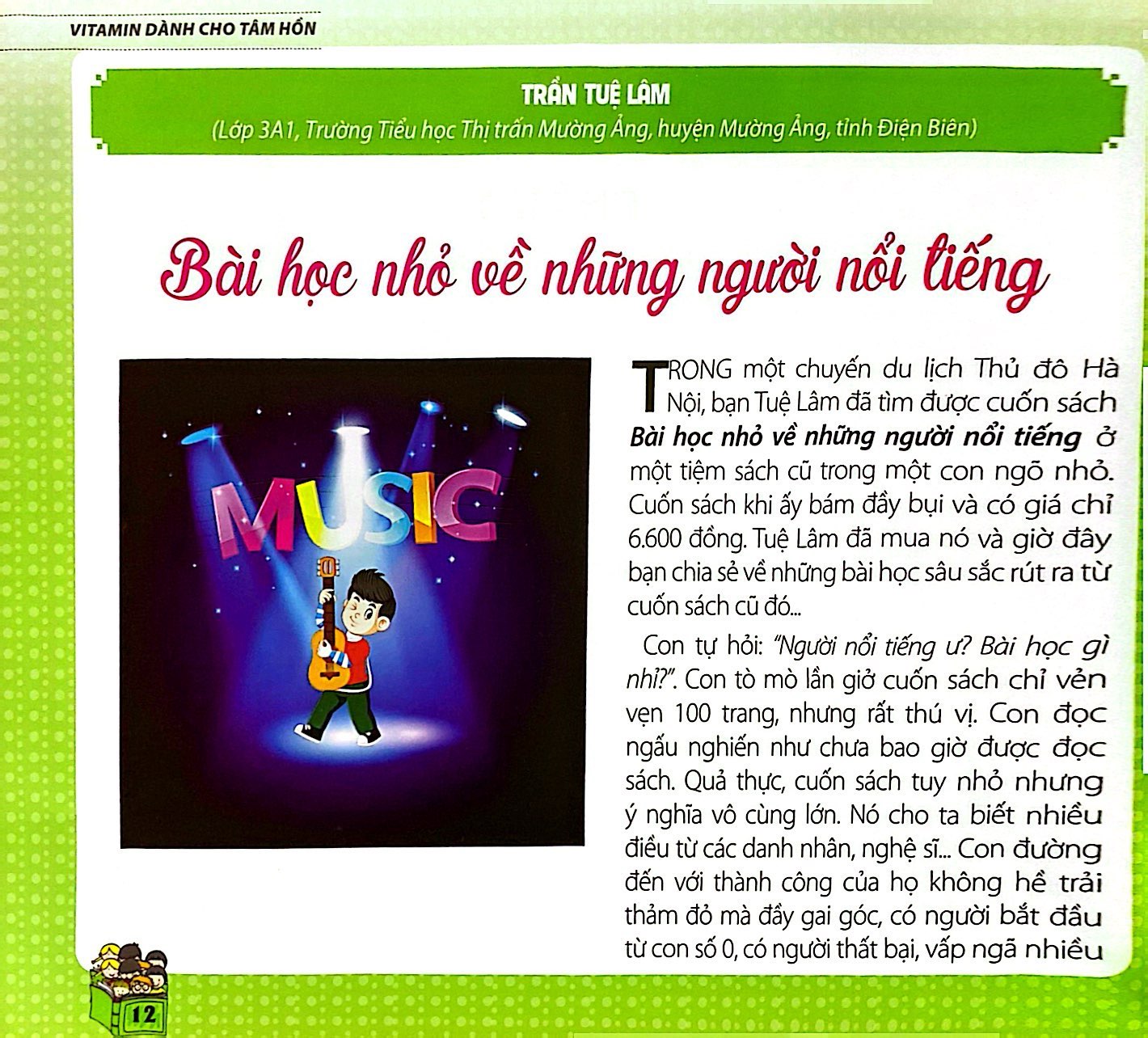 Cuộc Thi Đại Sứ Văn Hóa Đọc 2020 Cấp Tiểu Học - Vitamin Dành Cho Tâm Hồn - Ảnh 4