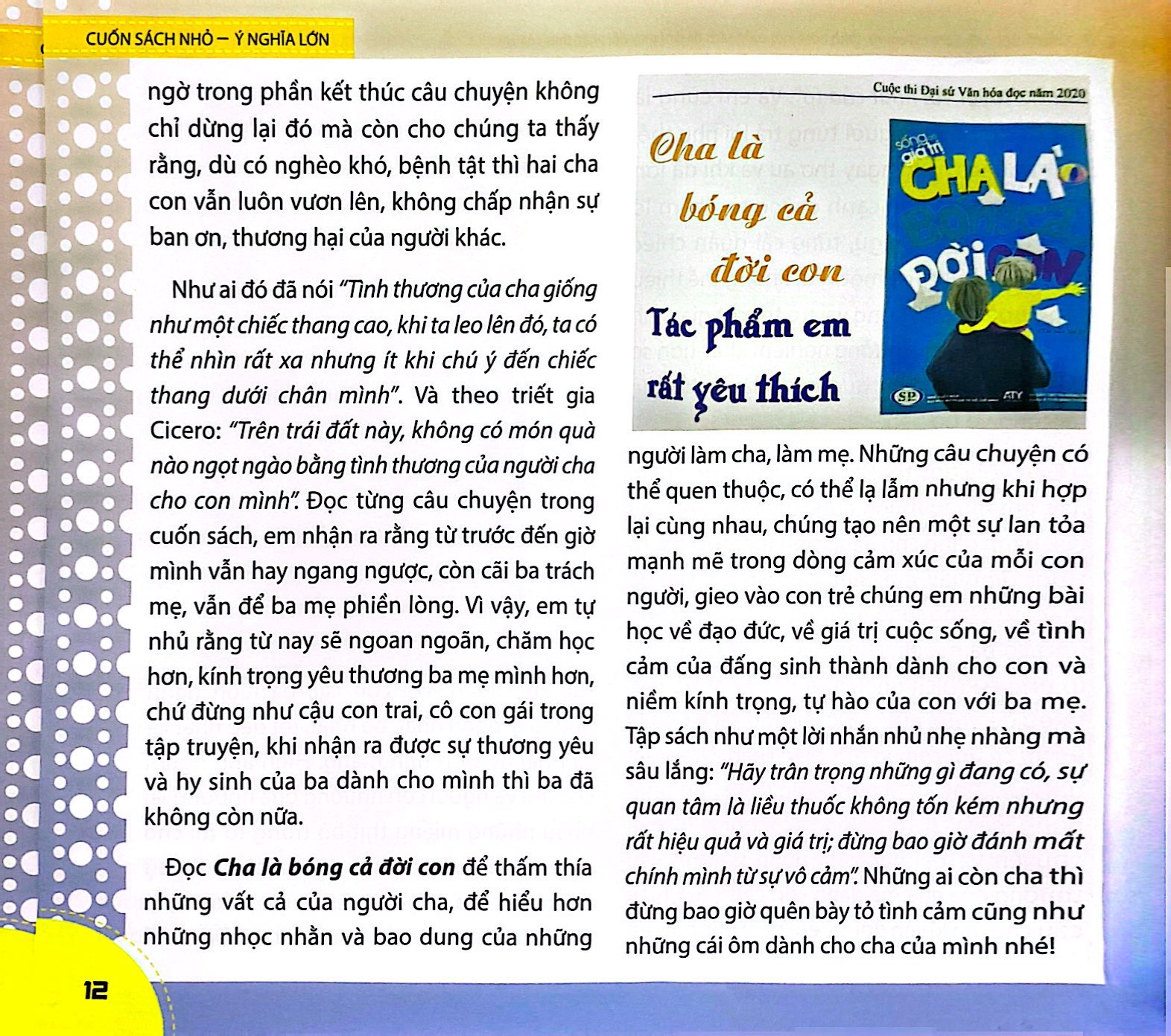 cuộc thi đại sứ văn hóa đọc 2020 - cuốn sách nhỏ - ý nghĩa lớn - Ảnh 6