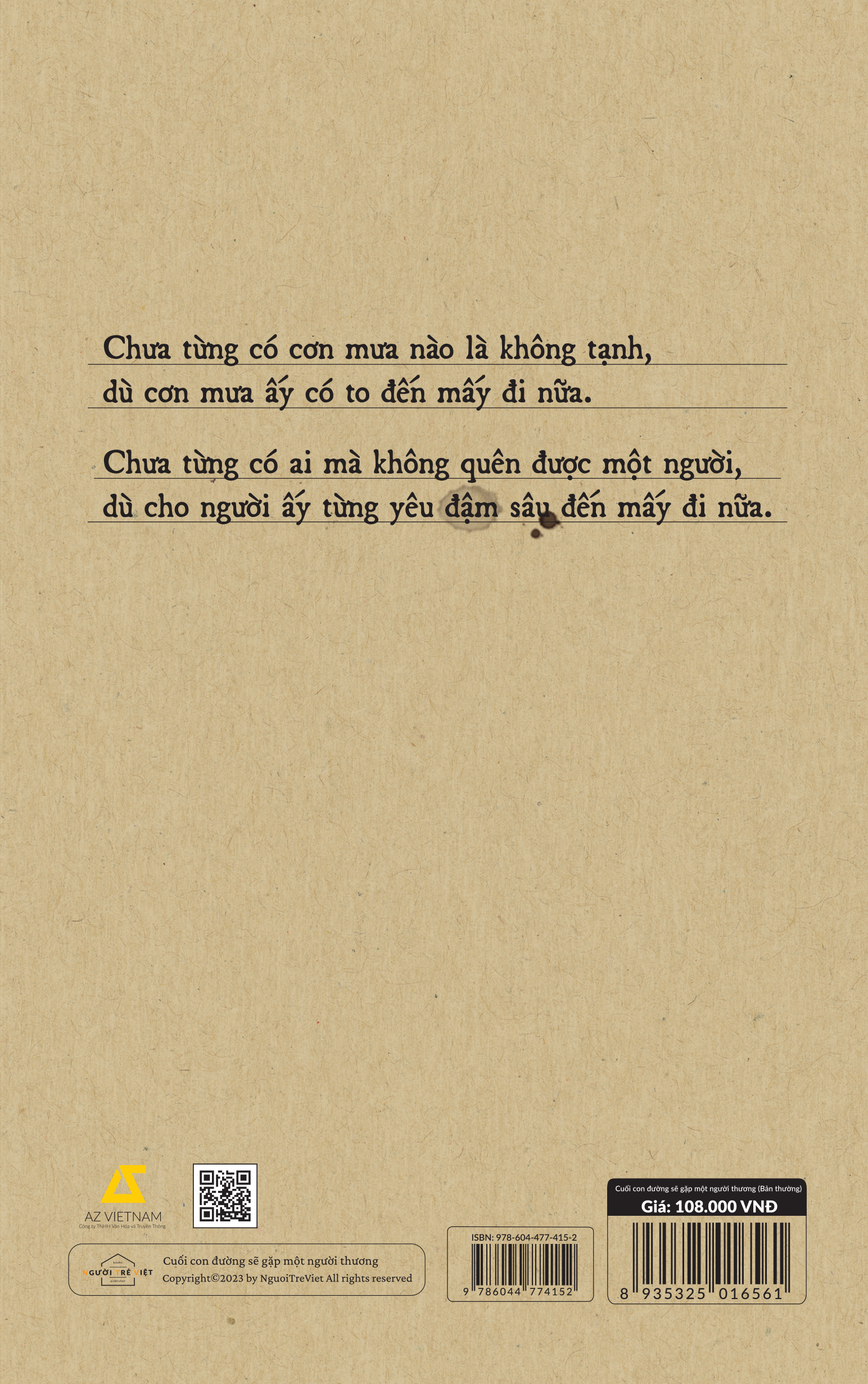 cuối con đường sẽ gặp một người thương - tặng kèm bookmark - Ảnh 3