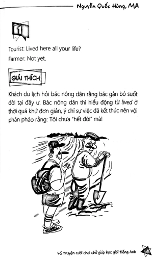 cười và học tiếng anh - 45 truyện cười chơi chữ giúp học giỏi tiếng anh - Ảnh 6