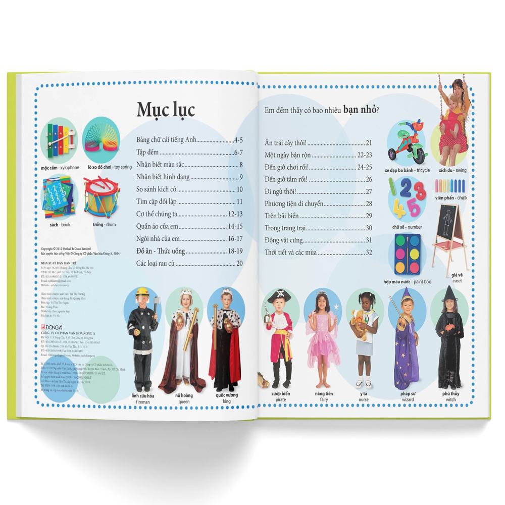 cuốn sách cầu vồng - tiếng anh cho bé (2019) - Ảnh 3