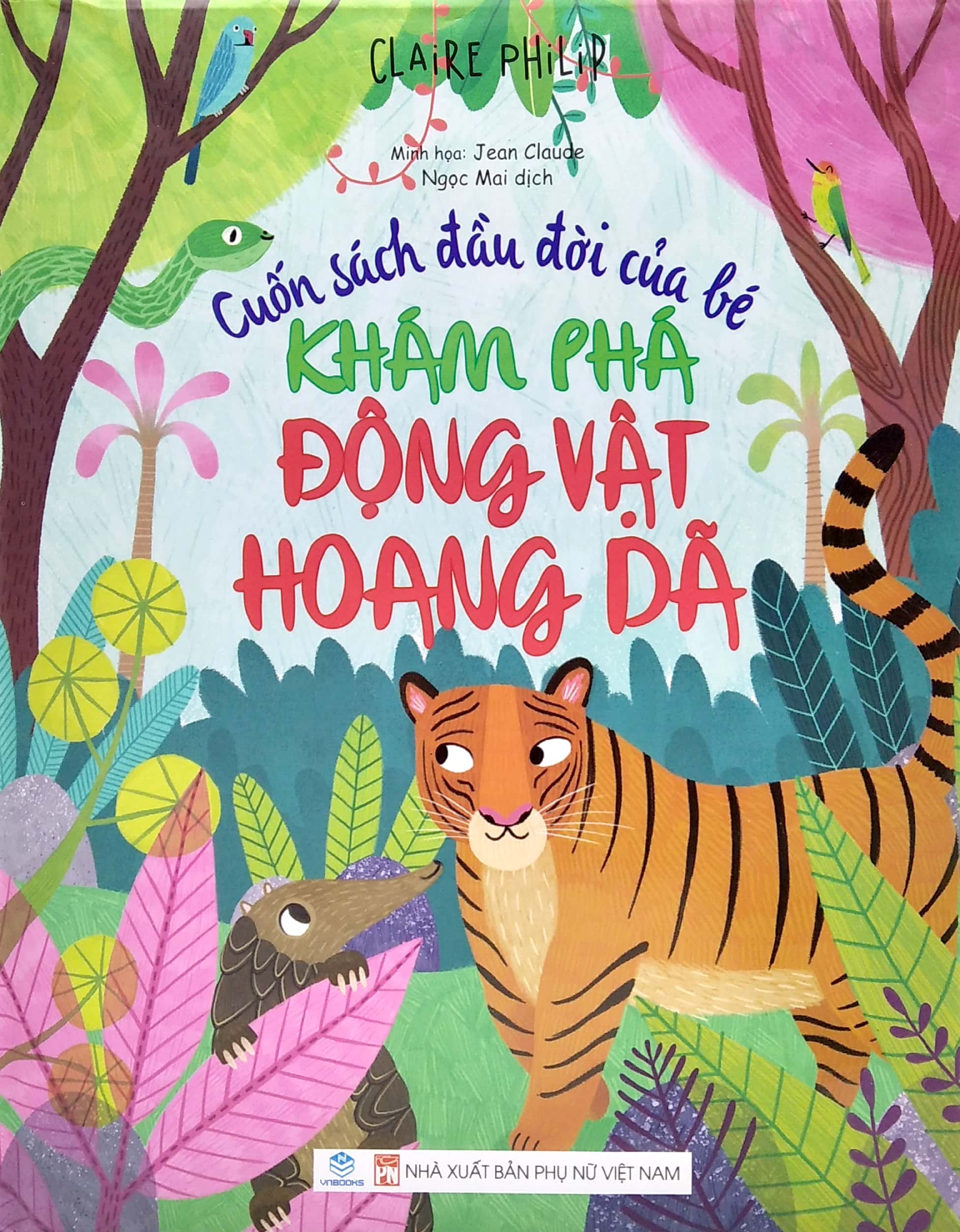 cuốn sách đầu đời của bé - khám phá động vật hoang dã - Ảnh 2