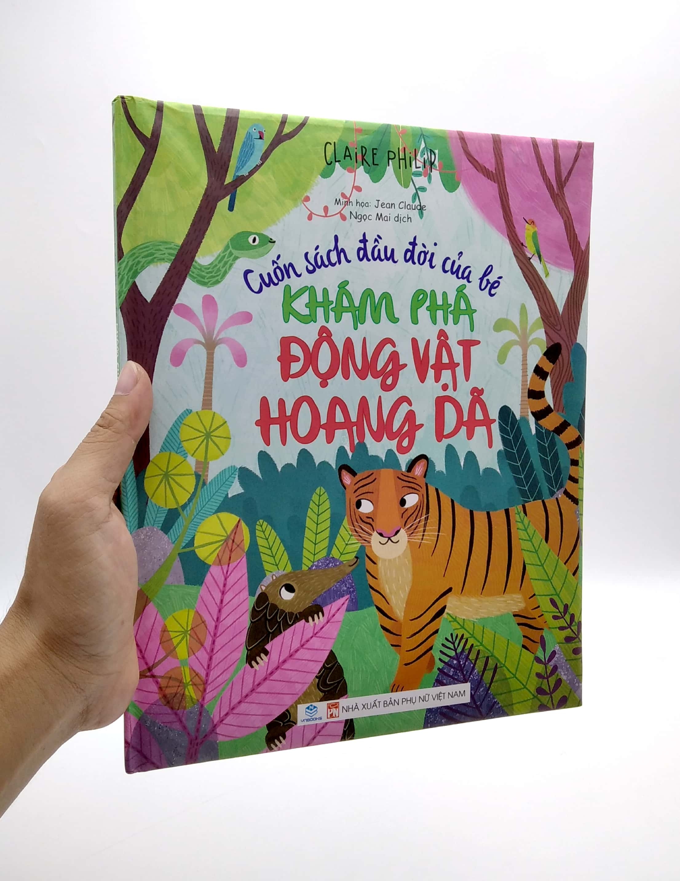cuốn sách đầu đời của bé - khám phá động vật hoang dã - Ảnh 7