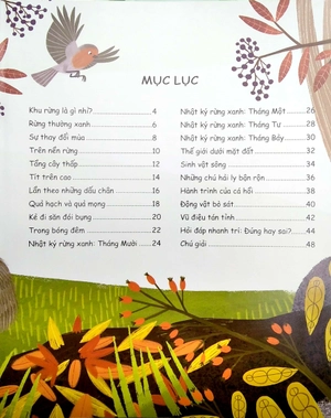 cuốn sách đầu đời của bé - khám phá sinh vật rừng - Ảnh 3