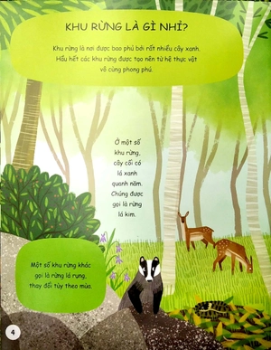 cuốn sách đầu đời của bé - khám phá sinh vật rừng - Ảnh 4