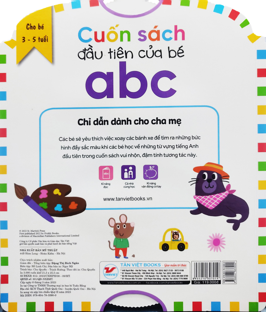 Cuốn Sách Đầu Tiên Của Bé - ABC (Dành Cho Bé Từ 3-5 Tuổi) - Ảnh 5