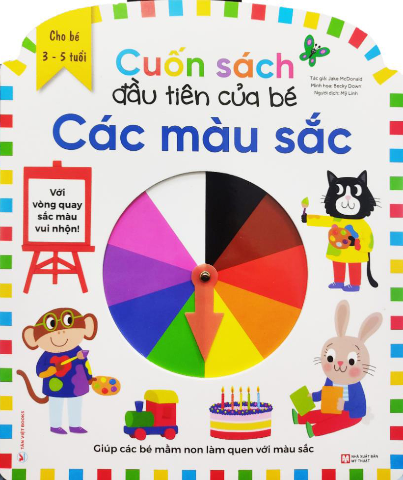cuốn sách đầu tiên của bé - màu sắc (dành cho bé từ 3-5 tuổi) - Ảnh 2