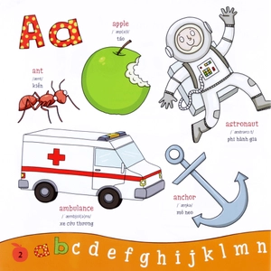 cuốn sách đầu tiên của bé về chữ cái - Ảnh 3