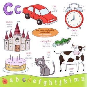 cuốn sách đầu tiên của bé về chữ cái - Ảnh 5