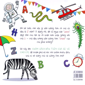 cuốn sách đầu tiên của bé về chữ cái - Ảnh 8