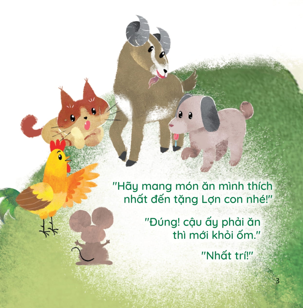 Cuốn Sách Đầu Tiên - Lợn Con Thích Ăn Gì? - Bìa Cứng - Ảnh 4