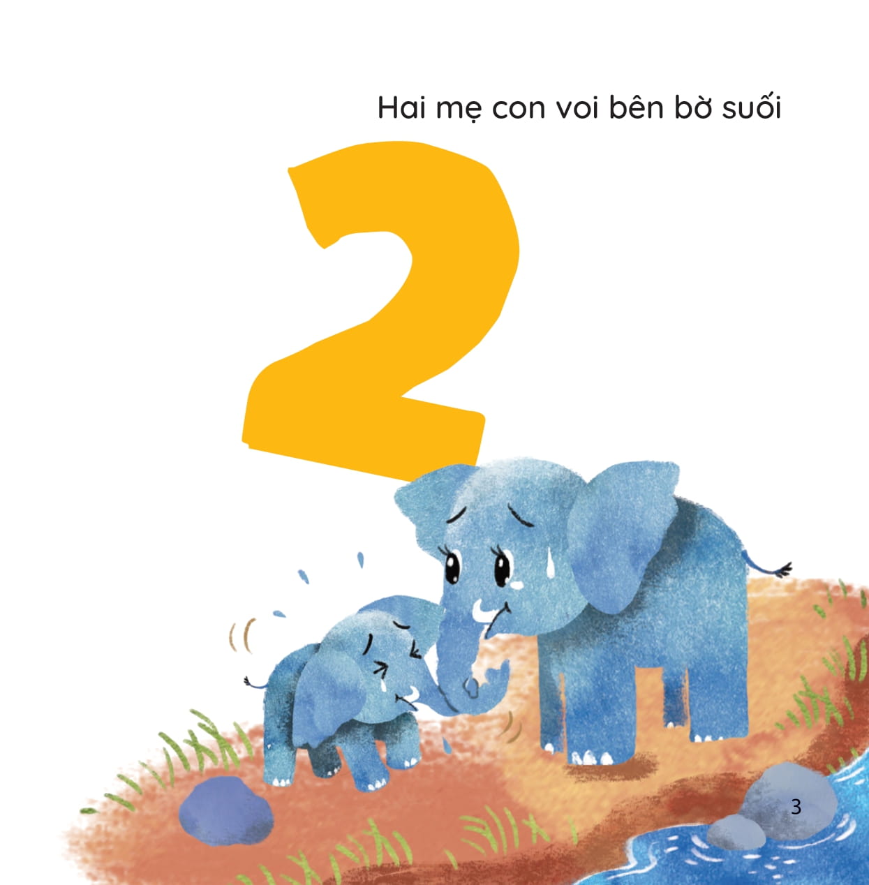 Cuon Sach Dau Tien - Voi Con Khat Nuoc - Bia Cung - Ảnh 4