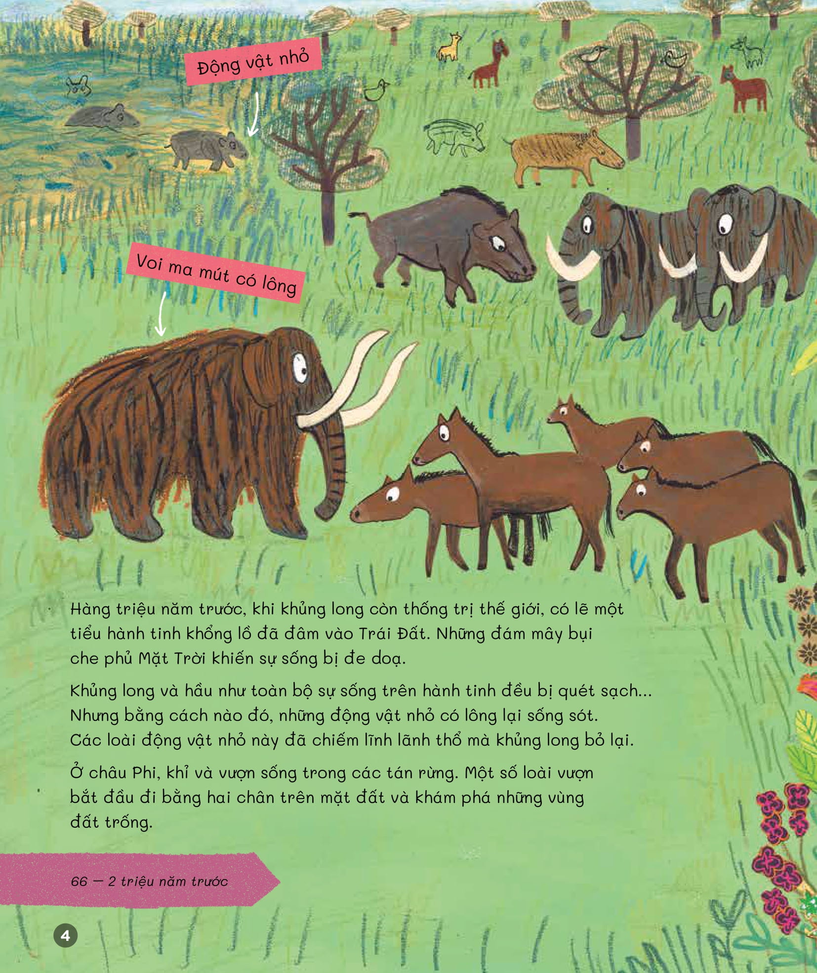 cuốn sách khoa học đầu tiên dành cho học sinh tiểu học - câu chuyện về lịch sử loài người - Ảnh 5