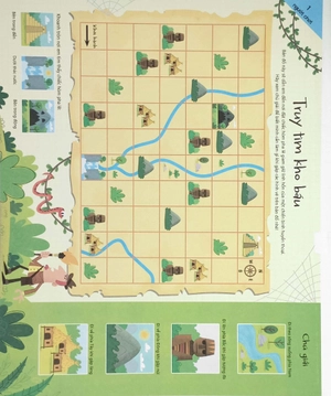 cuốn sách khổng lồ về trò chơi tư duy - big pencil and paper games pad (tái bản 2023) - Ảnh 3