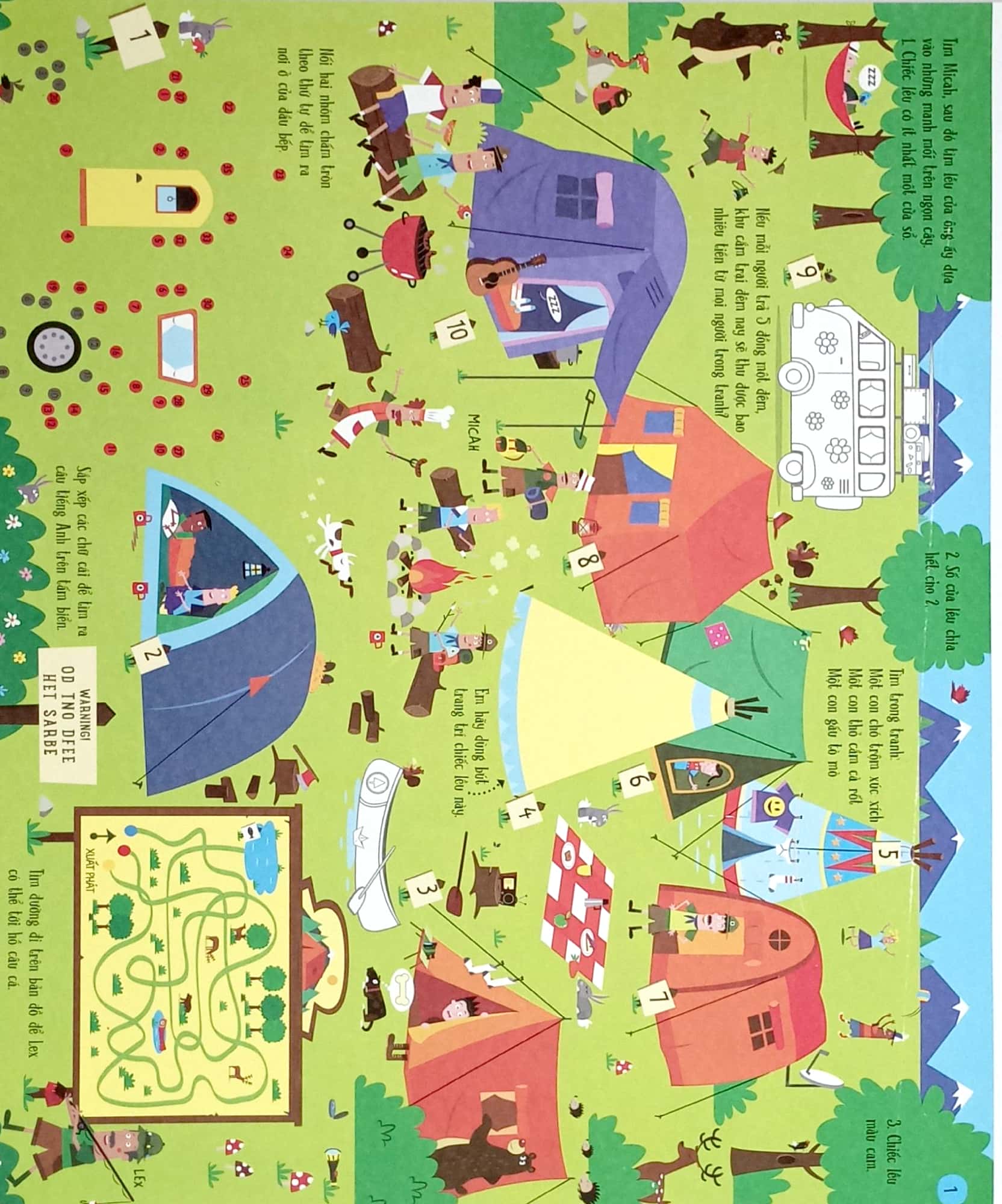 cuốn sách khổng lồ về trò chơi tư duy - holiday activity pad (tái bản 2023) - Ảnh 3