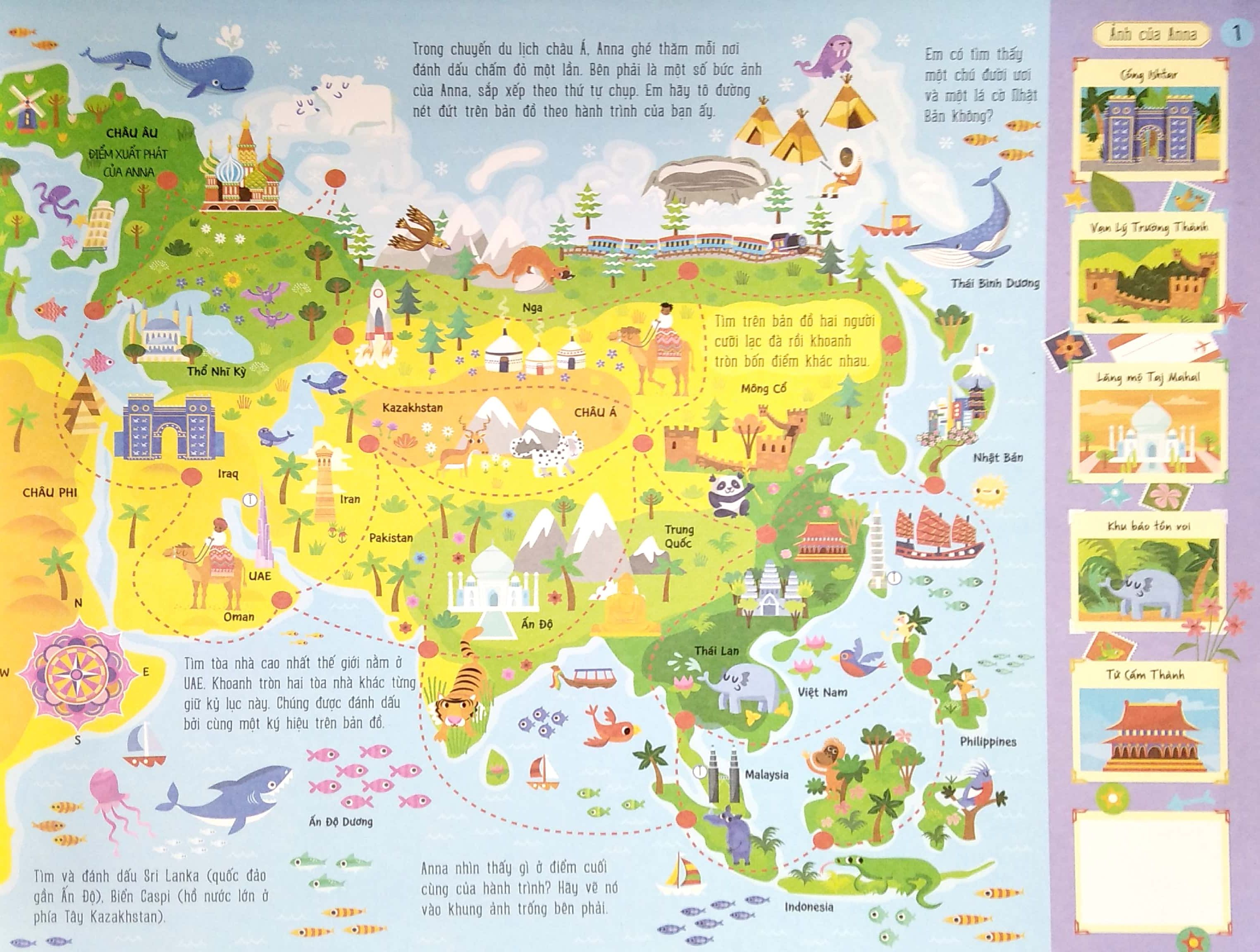 cuốn sách khổng lồ về trò chơi tư duy - maps activity pad (tái bản 2023) - Ảnh 4