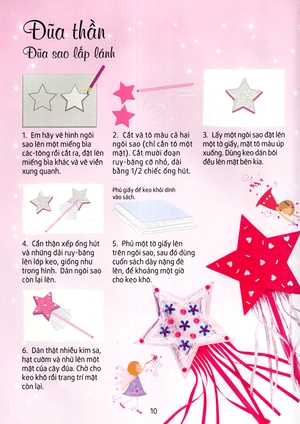 cuốn sách lớn dành cho bé gái - ý tưởng sáng tạo: thế giới các nàng tiên xinh đẹp - Ảnh 11