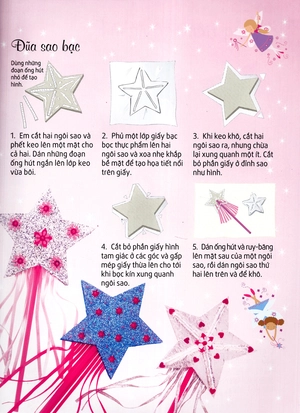 cuốn sách lớn dành cho bé gái - ý tưởng sáng tạo: thế giới các nàng tiên xinh đẹp - Ảnh 12