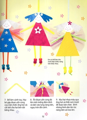 cuốn sách lớn dành cho bé gái - ý tưởng sáng tạo: thế giới các nàng tiên xinh đẹp - Ảnh 14