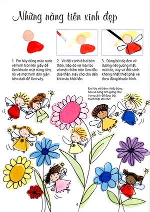 cuốn sách lớn dành cho bé gái - ý tưởng sáng tạo: thế giới các nàng tiên xinh đẹp - Ảnh 5