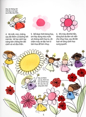 cuốn sách lớn dành cho bé gái - ý tưởng sáng tạo: thế giới các nàng tiên xinh đẹp - Ảnh 6