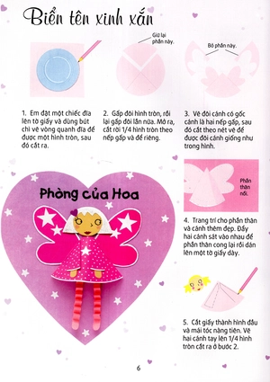 cuốn sách lớn dành cho bé gái - ý tưởng sáng tạo: thế giới các nàng tiên xinh đẹp - Ảnh 7