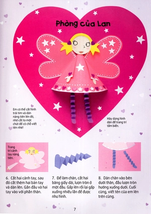 cuốn sách lớn dành cho bé gái - ý tưởng sáng tạo: thế giới các nàng tiên xinh đẹp - Ảnh 8