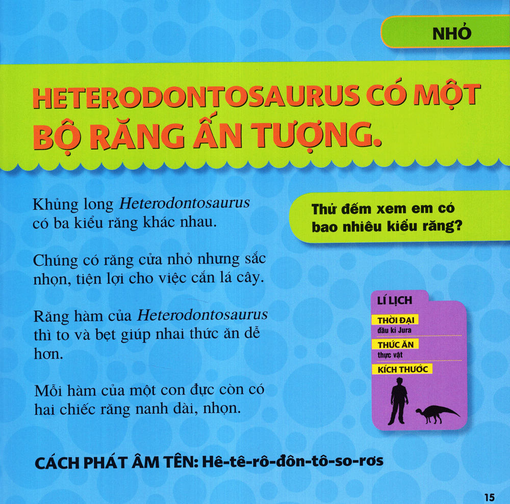 cuốn sách lớn đầu tiên của tớ - khủng long (tái bản 2023) - Ảnh 12