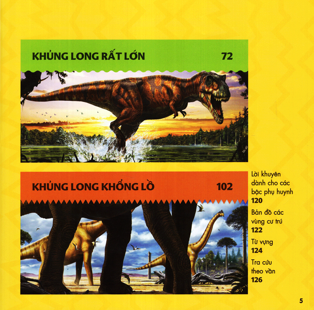 cuốn sách lớn đầu tiên của tớ - khủng long (tái bản 2023) - Ảnh 4