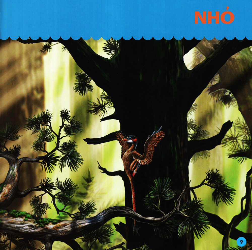 cuốn sách lớn đầu tiên của tớ - khủng long (tái bản 2023) - Ảnh 6