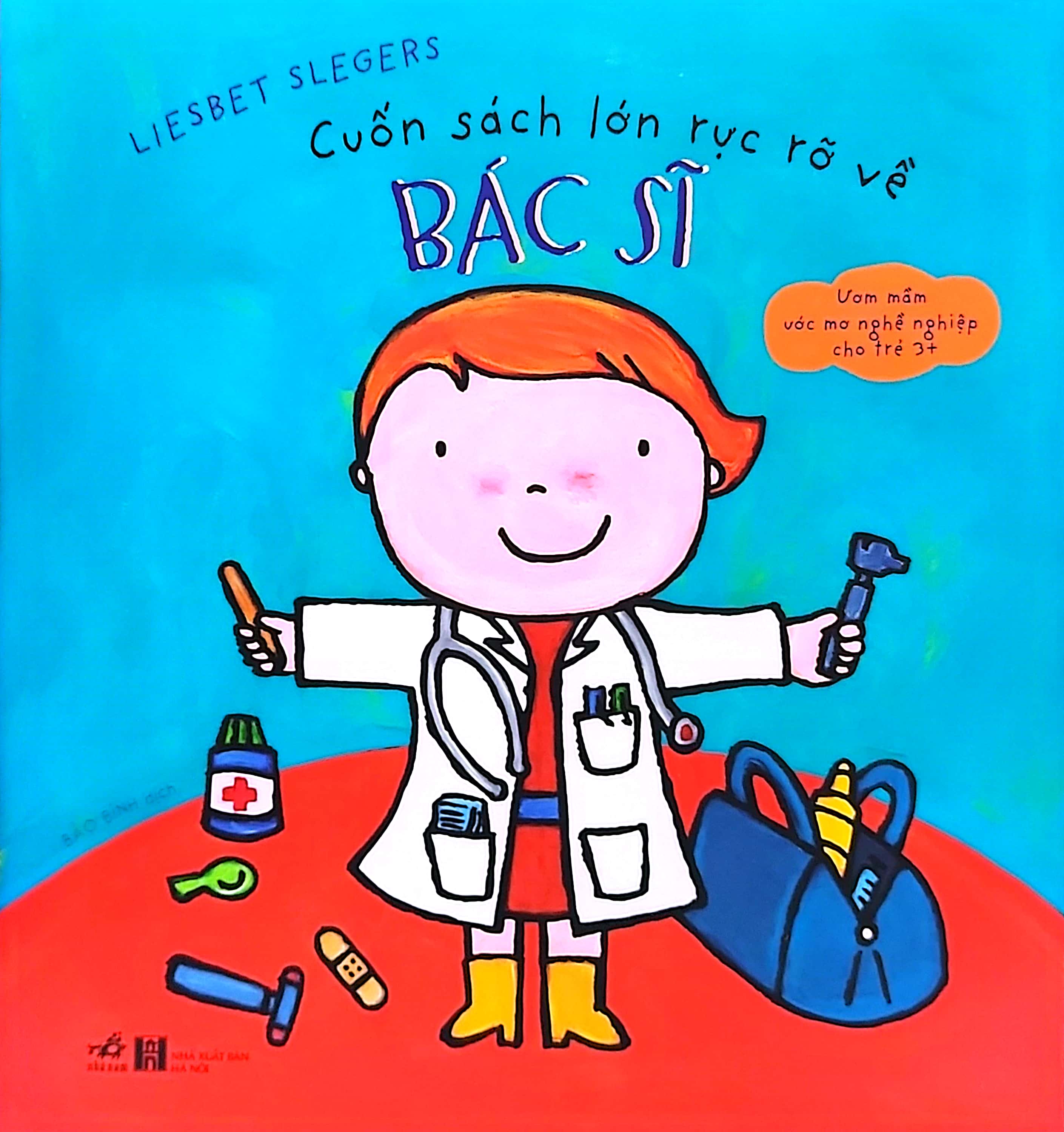 cuốn sách lớn rực rỡ về bác sĩ - Ảnh 2