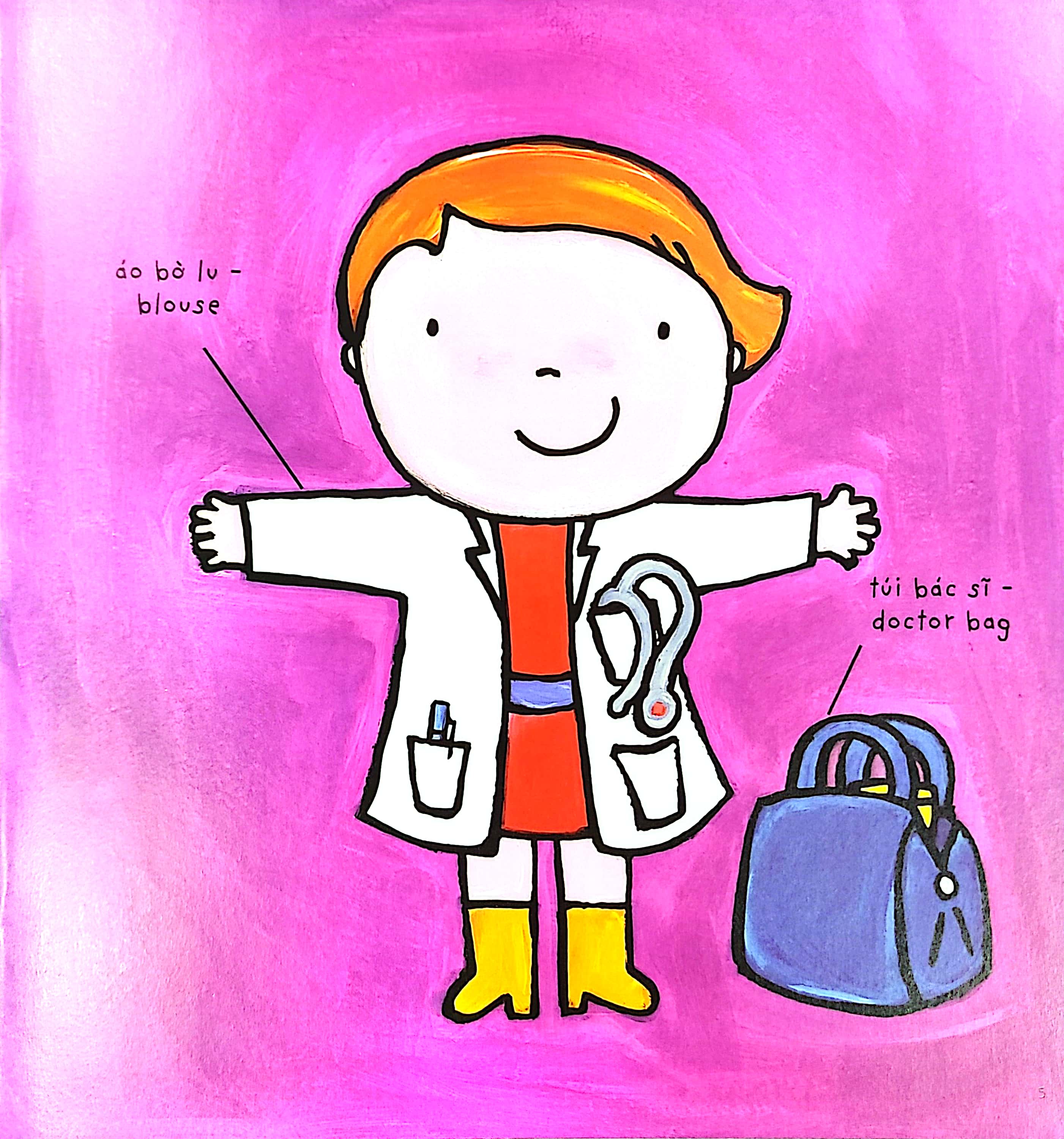 cuốn sách lớn rực rỡ về bác sĩ - Ảnh 6