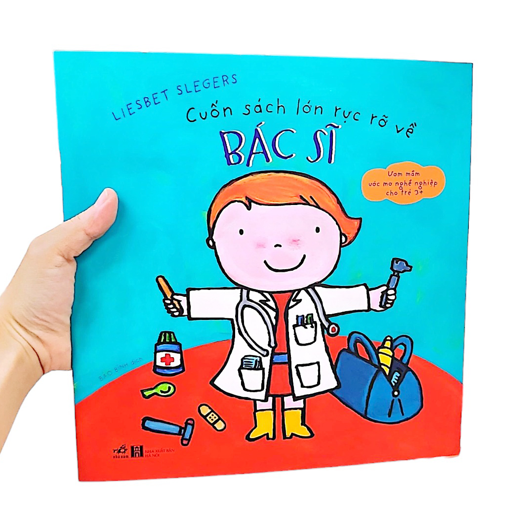 cuốn sách lớn rực rỡ về bác sĩ - Ảnh 8
