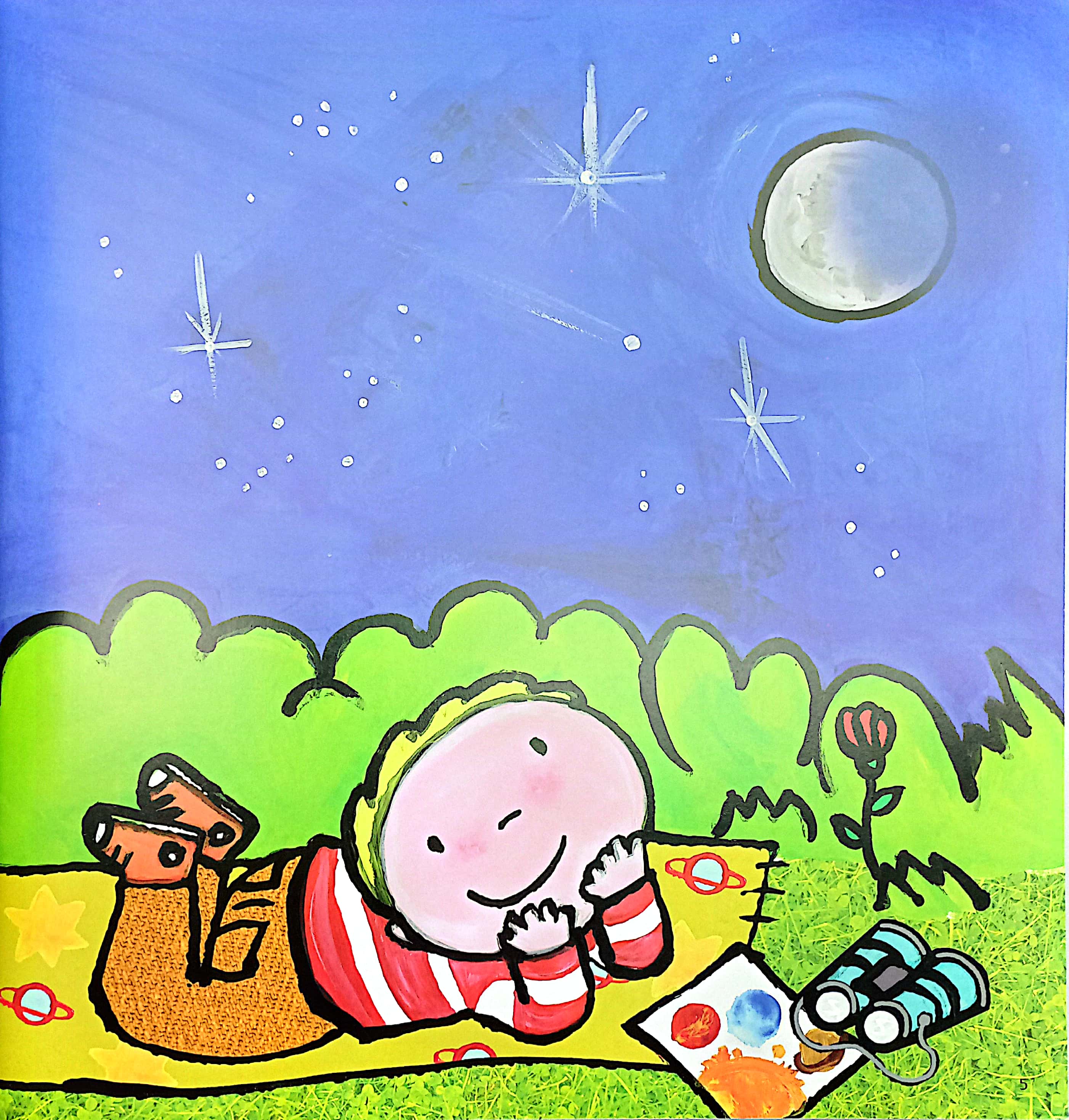 cuốn sách lớn rực rỡ về - nhà thiên văn học (kèm từ vựng song ngữ) - Ảnh 4